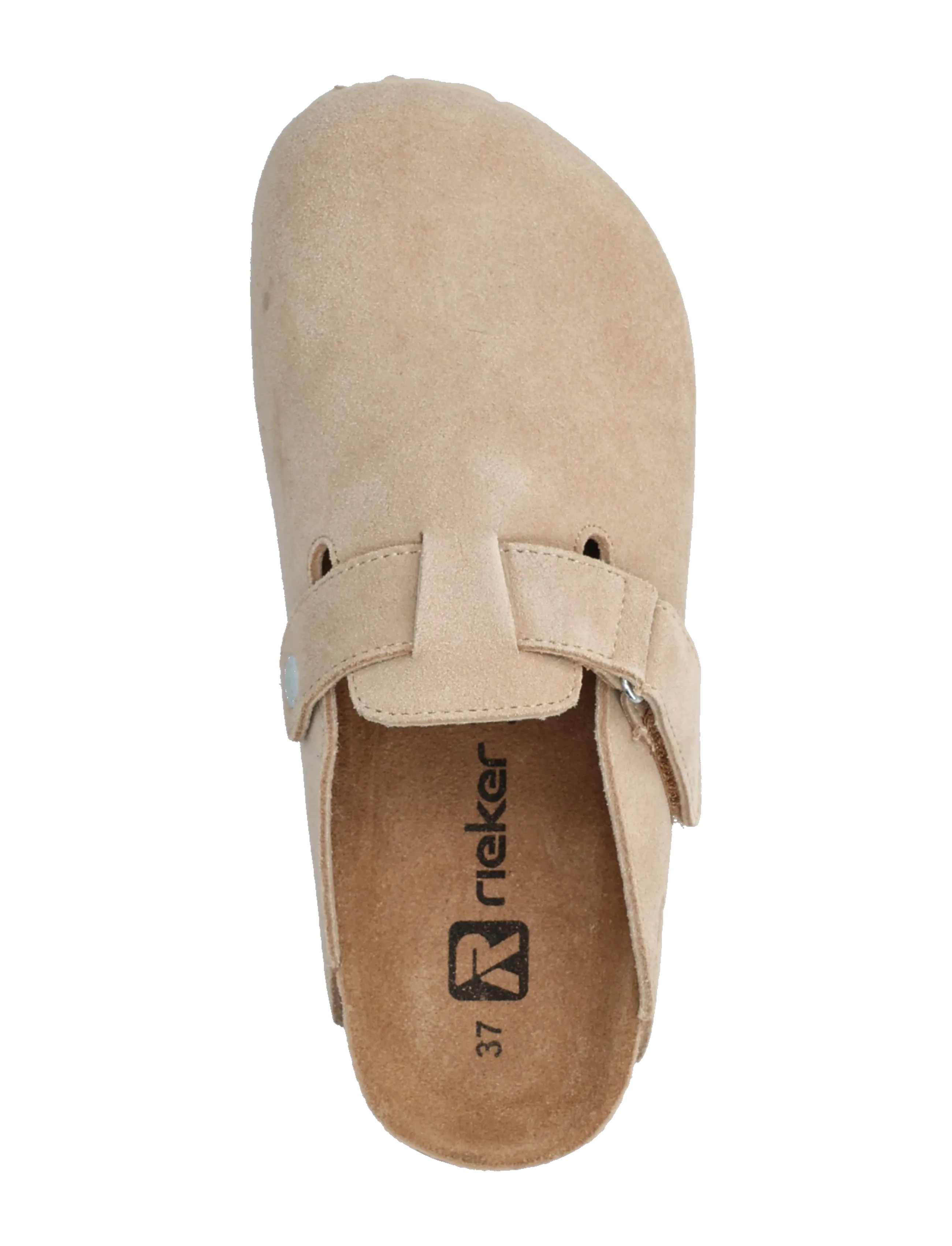 Rieker - V6194-60 - flache sandalen - beige - 3