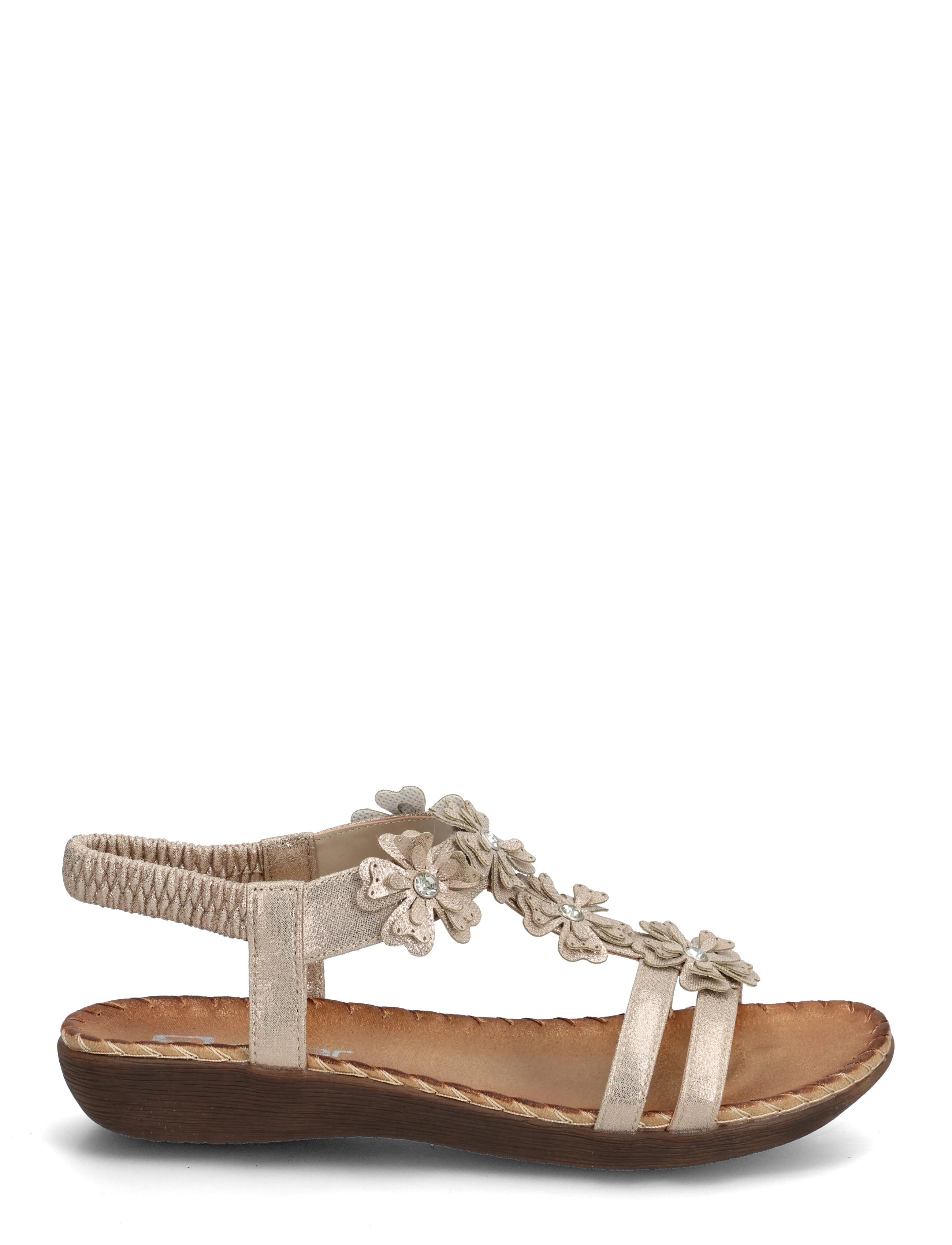 Ladies' Sandals V7573-90 Gold 2