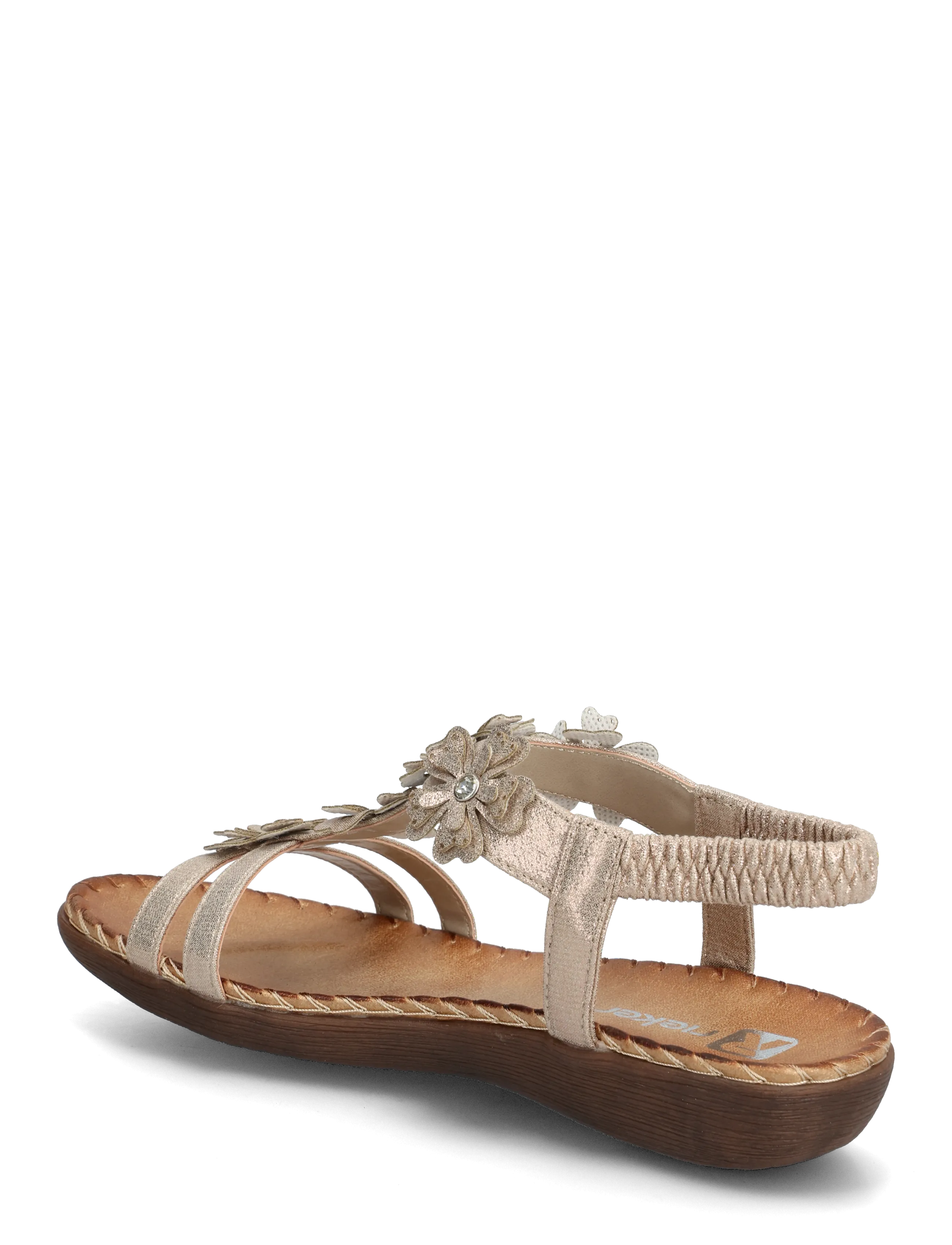 Ladies' Sandals V7573-90 Gold 3