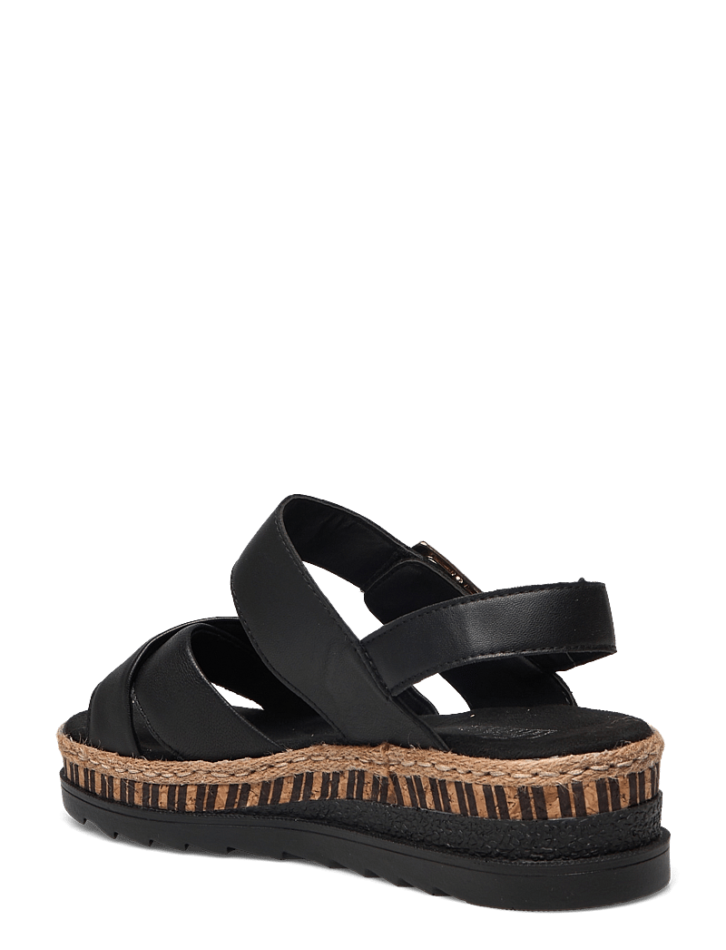 Rieker - Rieker Ladies' sandals V7951-24 brown - plateau-sandalen - black - 2