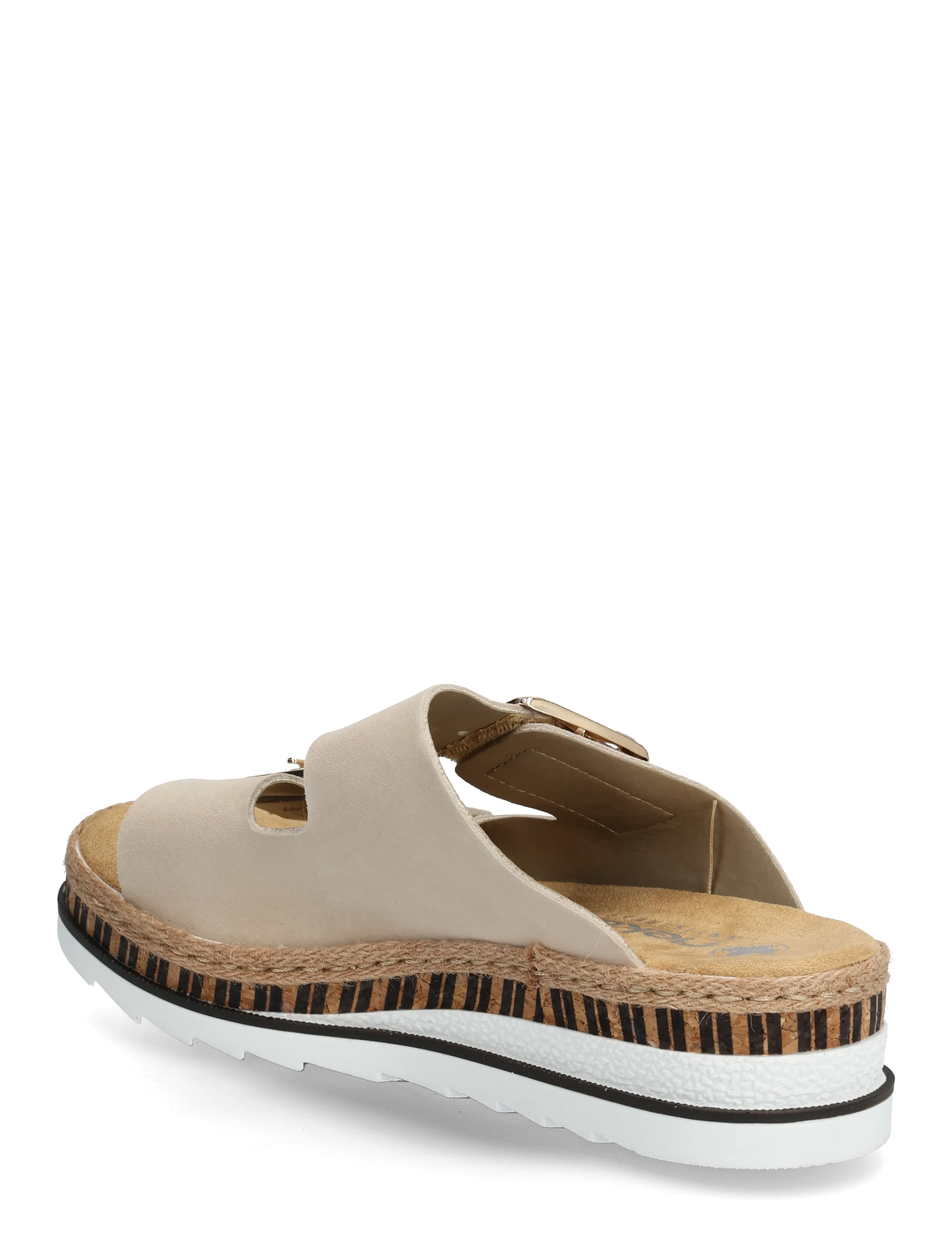 Rieker - Rieker Ladies' sandals V7955-90 Multi - flat sandals - beige - 2