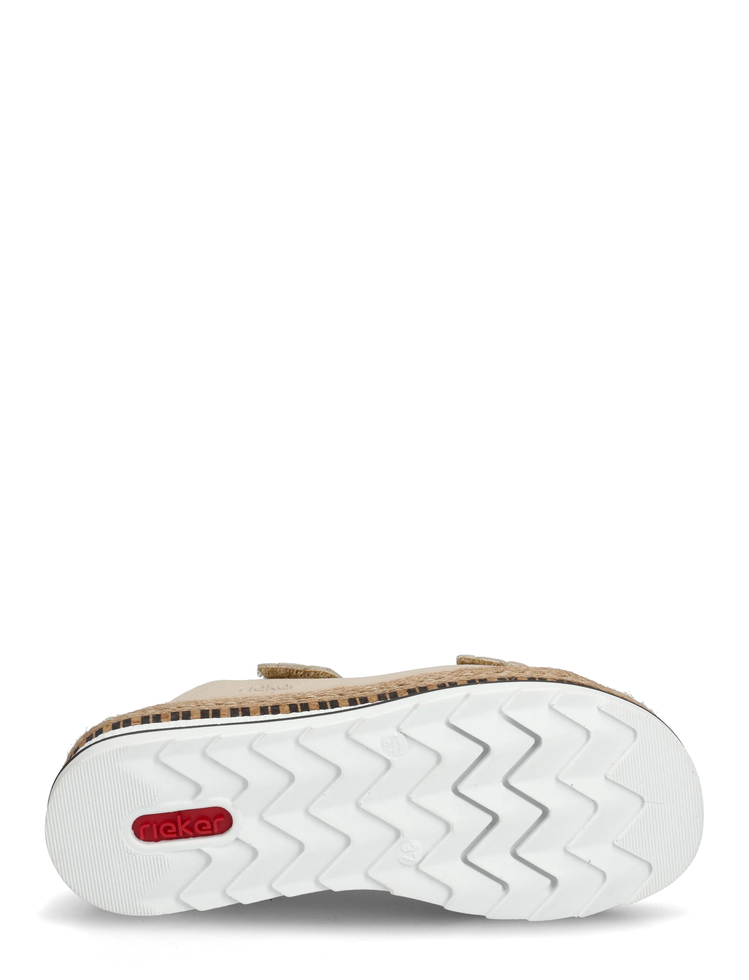 Rieker - Rieker Ladies' sandals V7955-90 Multi - flat sandals - beige - 4