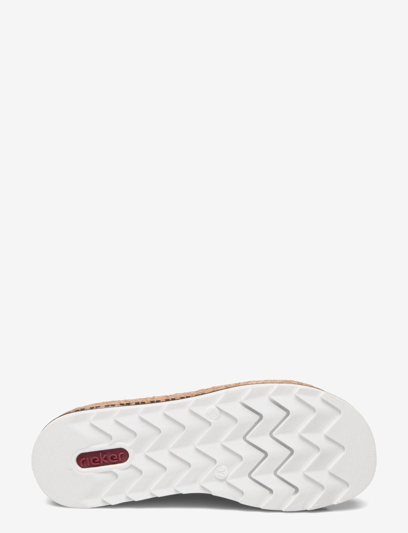 Rieker - Rieker Ladies' sandals V7955-60 Beige - flade sandaler - brown - 4