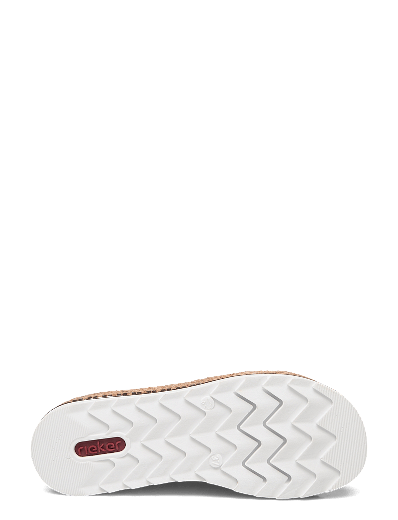 Rieker - Rieker Ladies' sandals V7955-60 Beige - flache sandalen - brown - 4