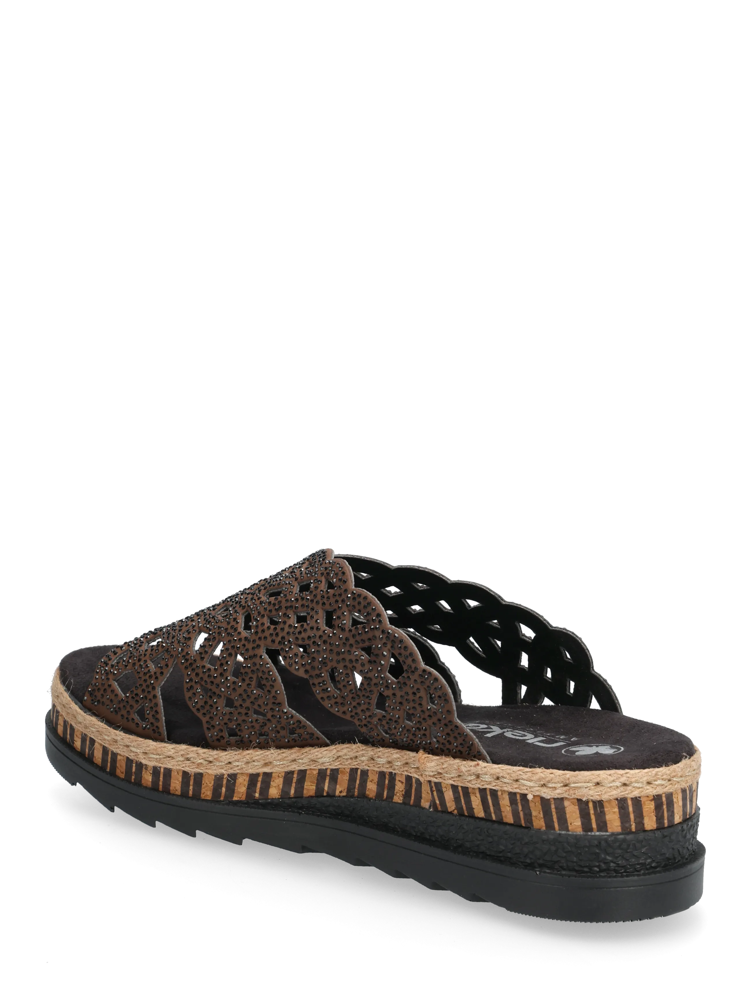 Rieker - V7992-24 - sandales à plateforme - brown - 2