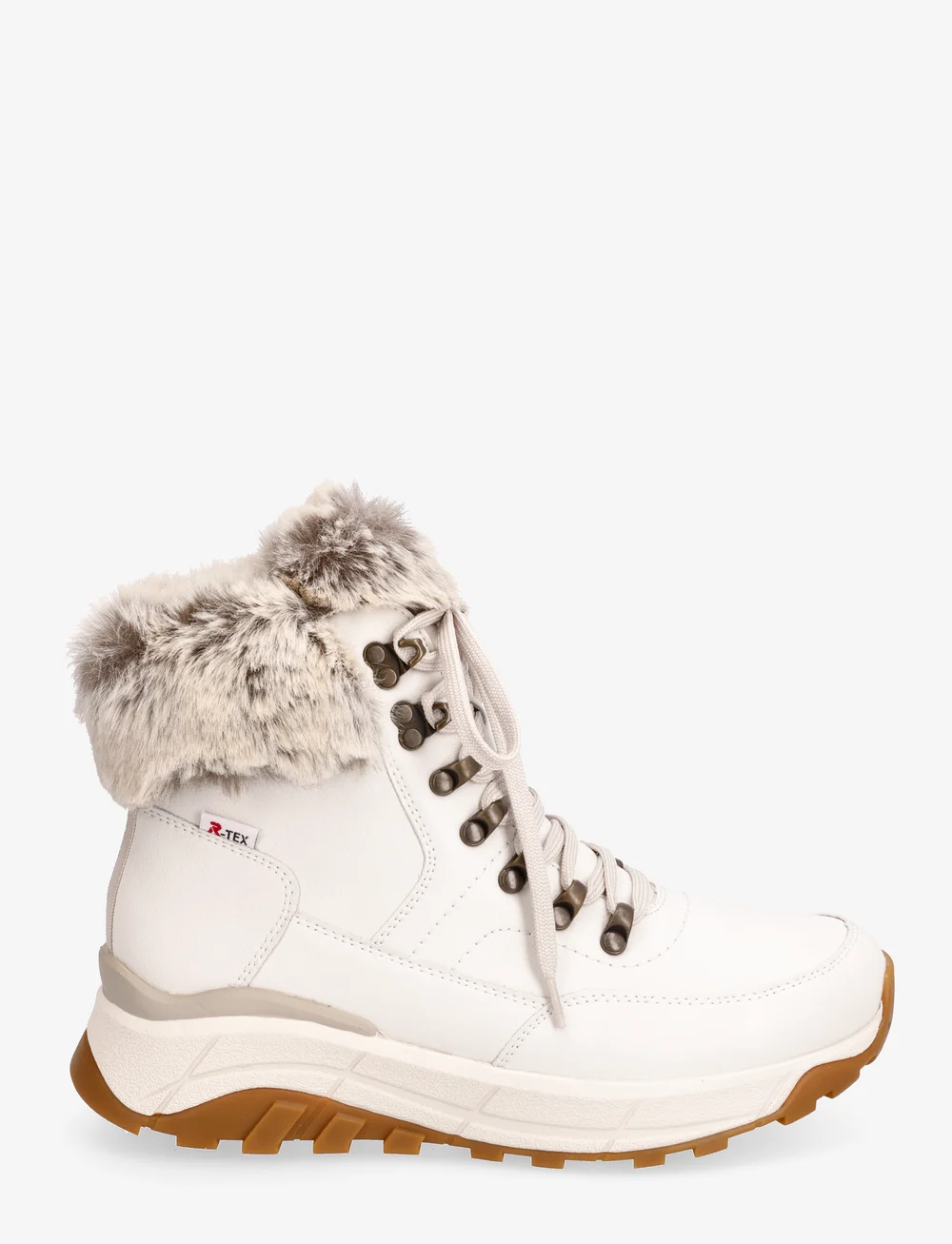 Rieker - W0063 - winterschuhe - white - 1