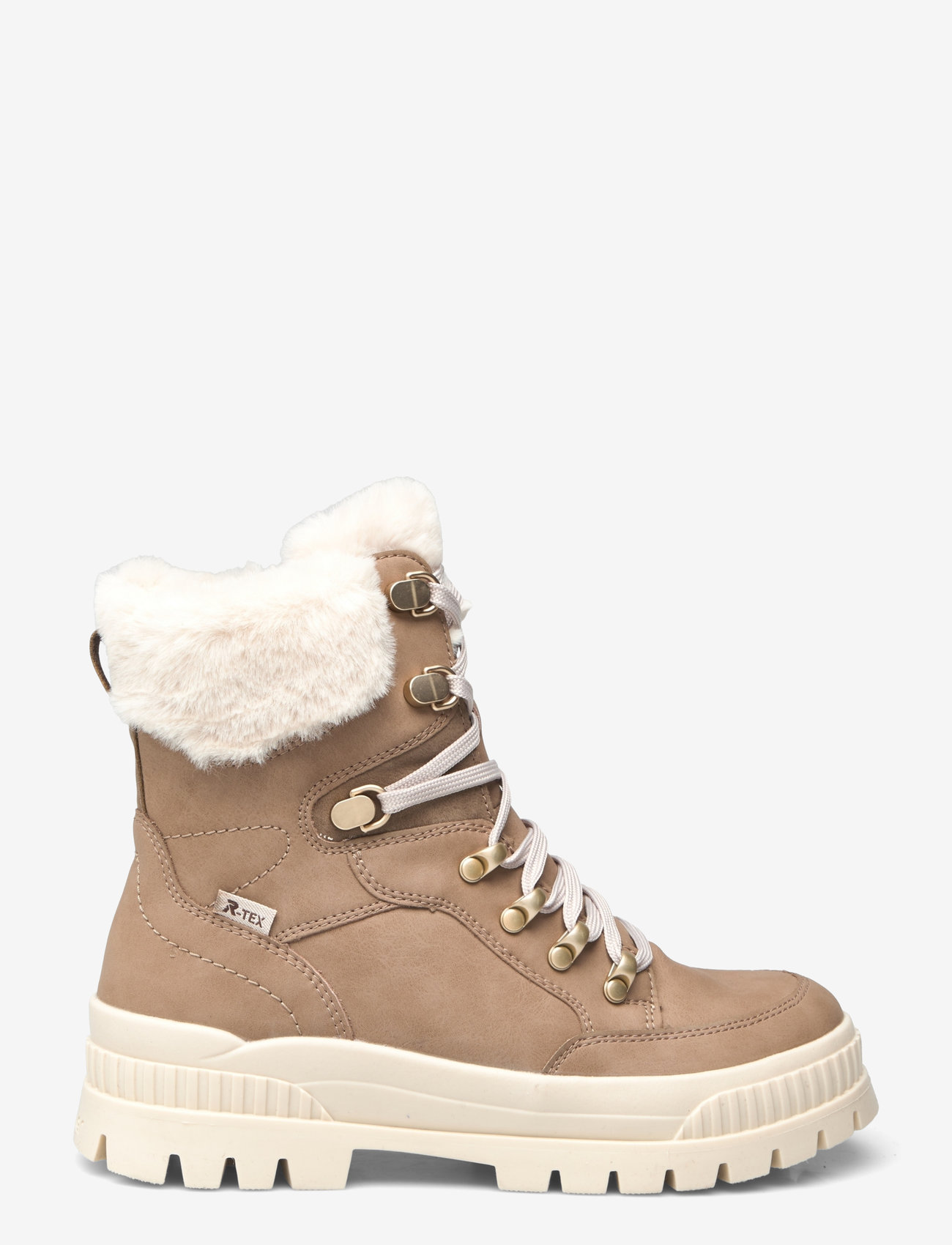 Rieker - W2174 - winterschuhe - beige - 1