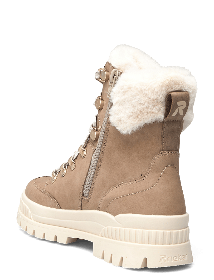 Rieker - W2174 - Žieminiai batai - beige - 2