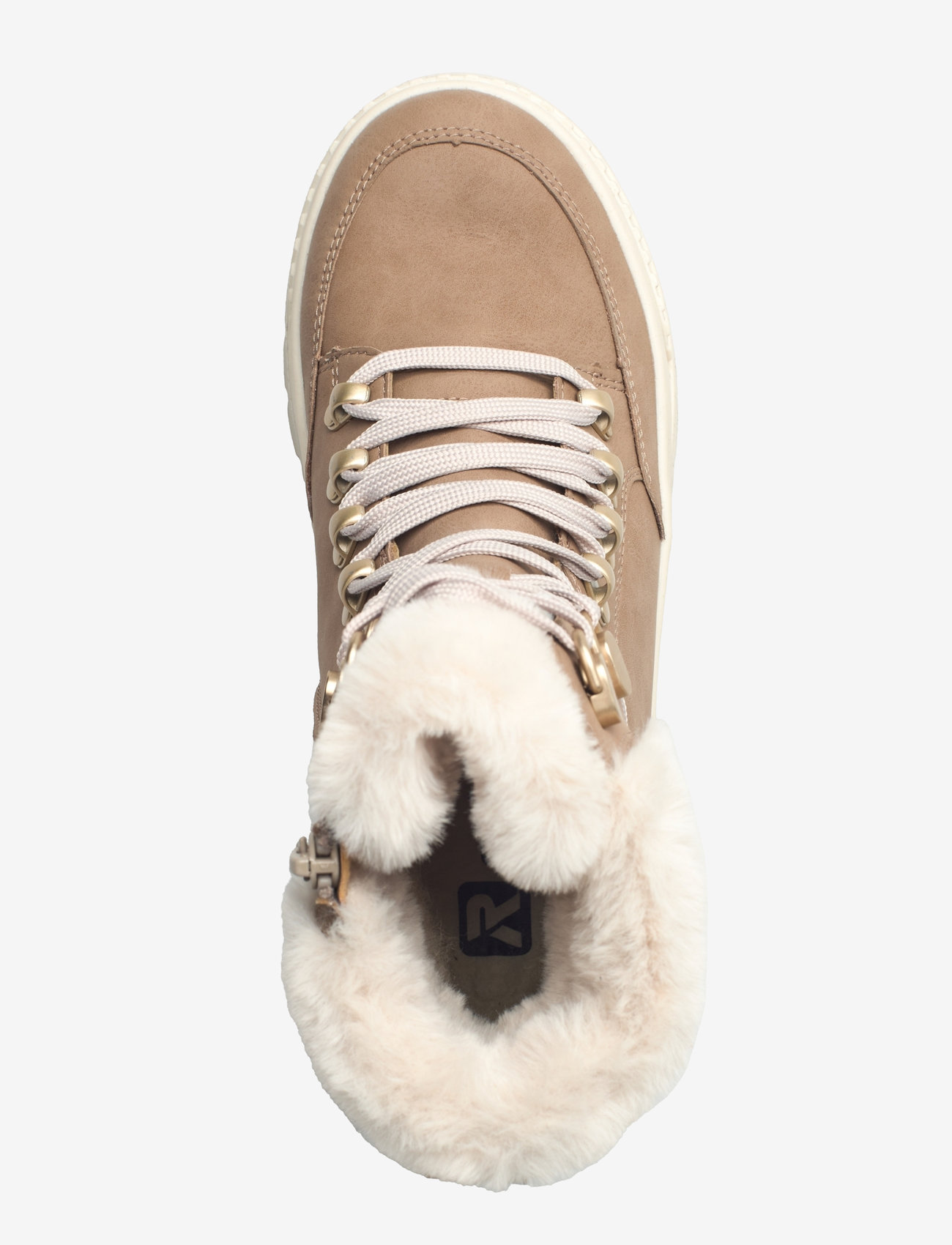 Rieker - W2174 - winterschuhe - beige - 3
