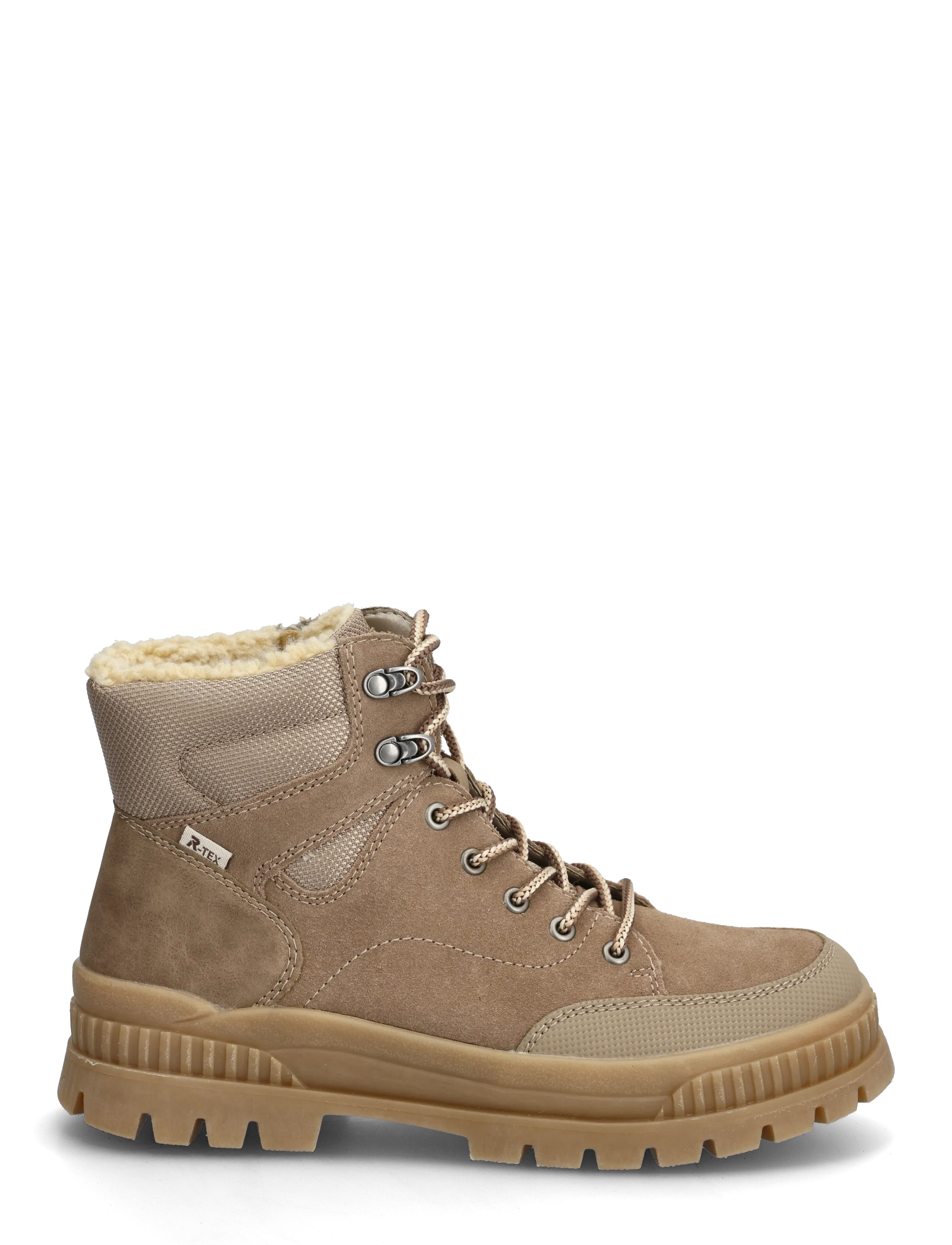 Rieker - W2176 - snørestøvler - beige - 1