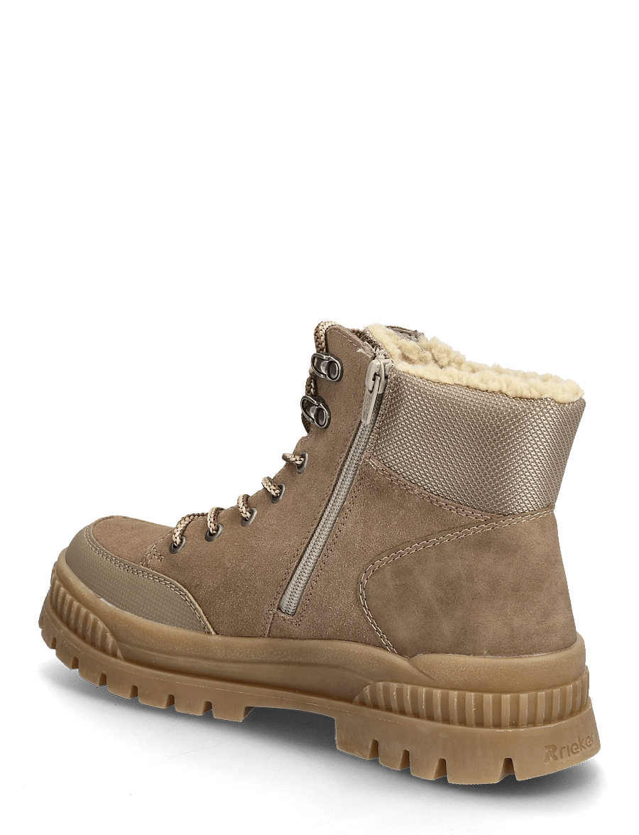 Rieker - W2176 - paeltega saapad - beige - 2