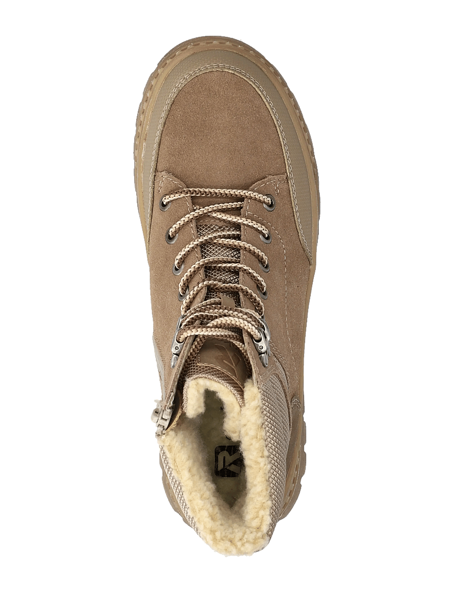 Rieker - W2176 - paeltega saapad - beige - 3