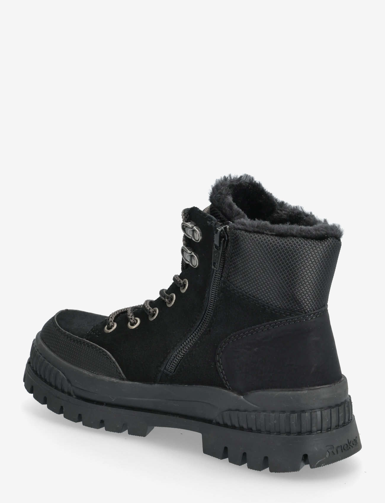 Rieker - W2176 - snørestøvler - black - 2