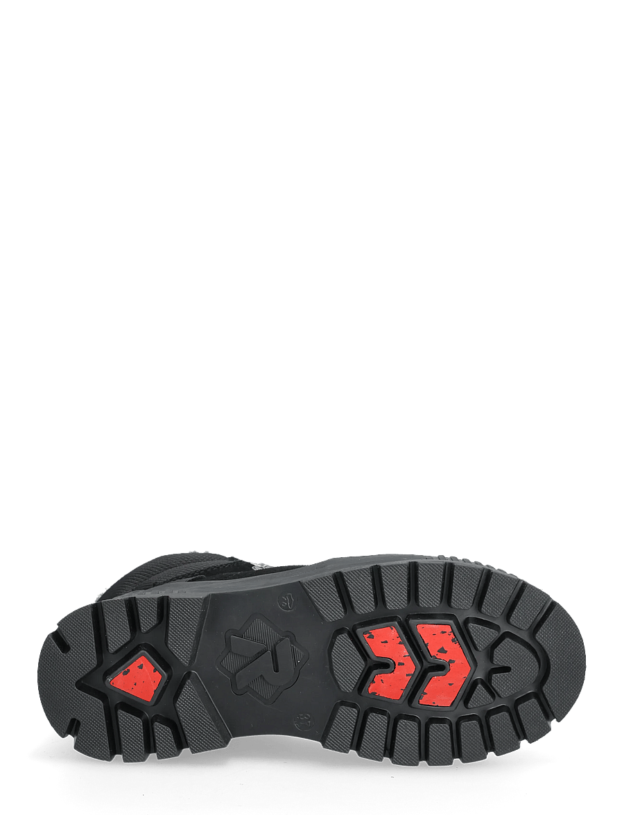 Rieker - W2176 - geschnürte stiefel - black - 4