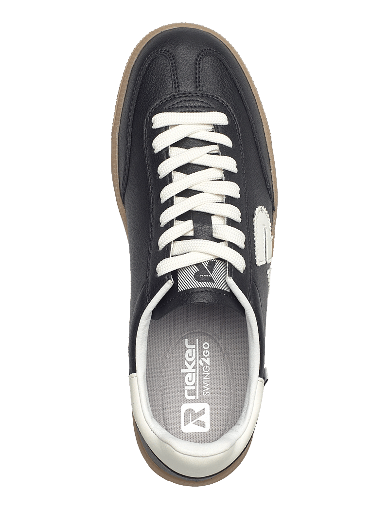 Rieker - W2200-84 - niedrige sneakers - black - 3