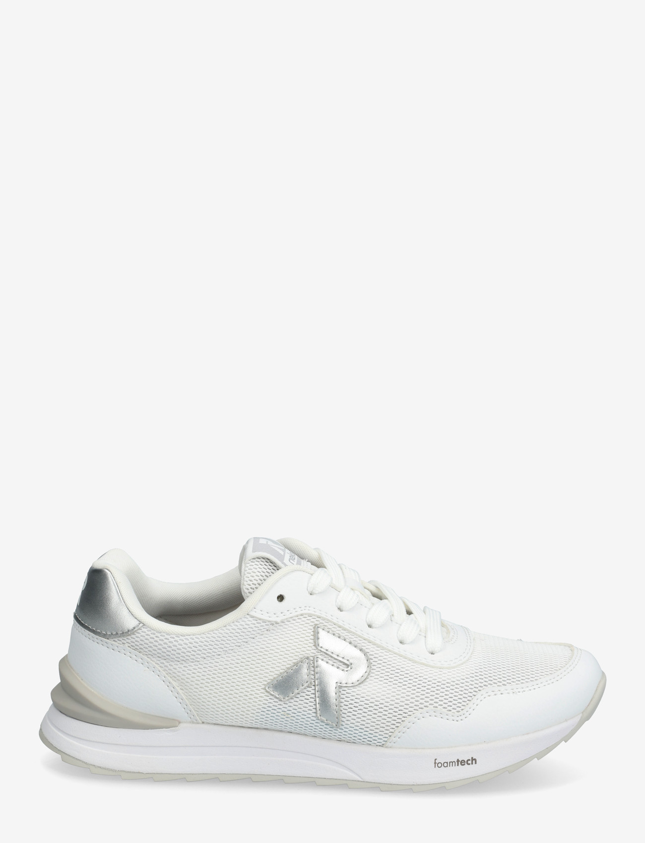 Rieker - W2404-82 - lágir strigaskór - white - 1