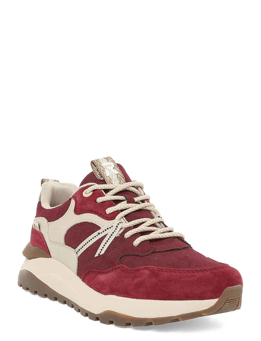 Rieker - W2501-90 - niedrige sneaker - red - 0