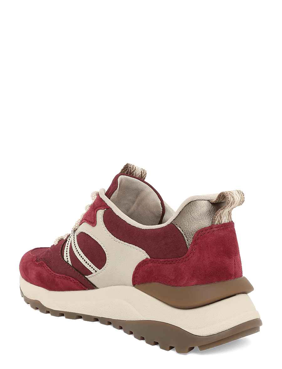 Rieker - W2501-90 - niedrige sneaker - red - 1