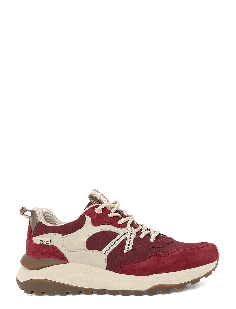 Rieker - W2501-90 - niedrige sneaker - red - 2