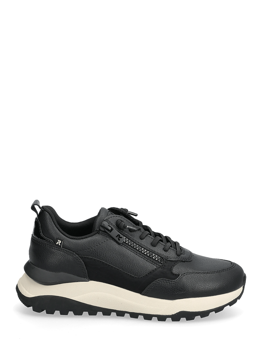 Rieker - W2504 - lave sneakers - black - 1