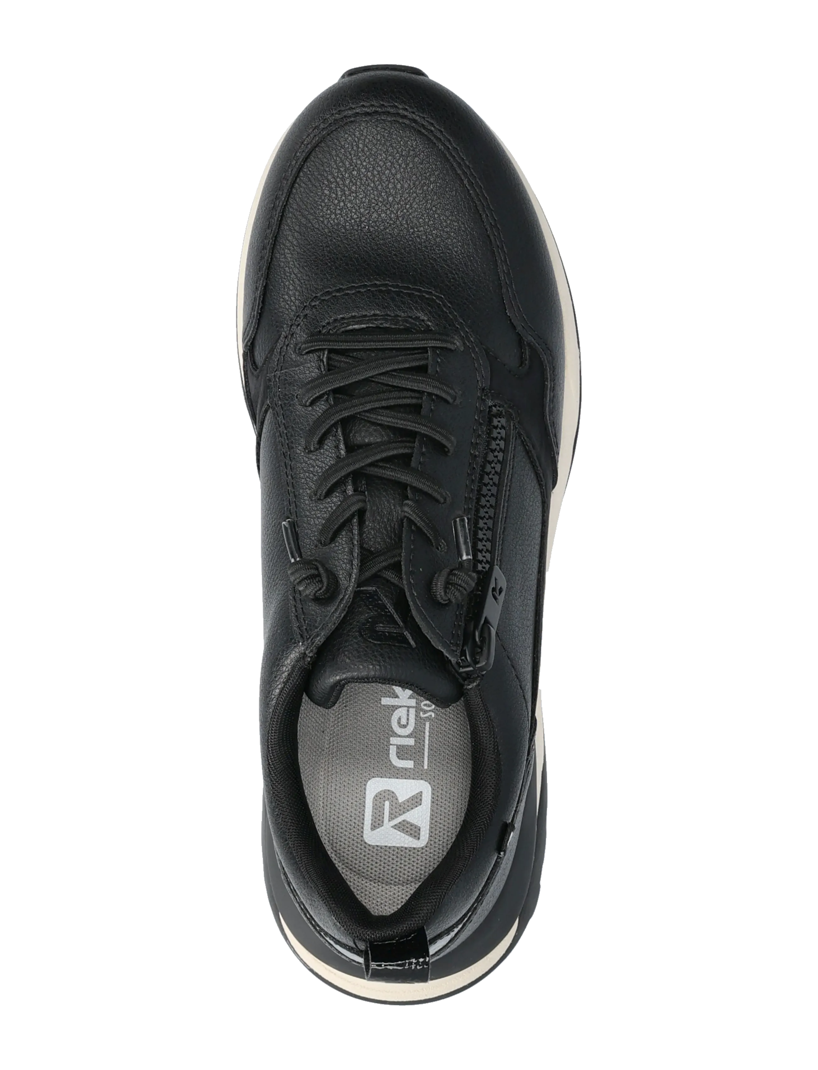 Rieker - W2504 - lave sneakers - black - 3