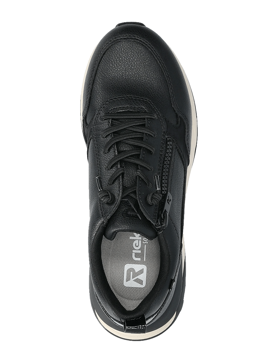 Rieker - W2504 - lave sneakers - black - 3