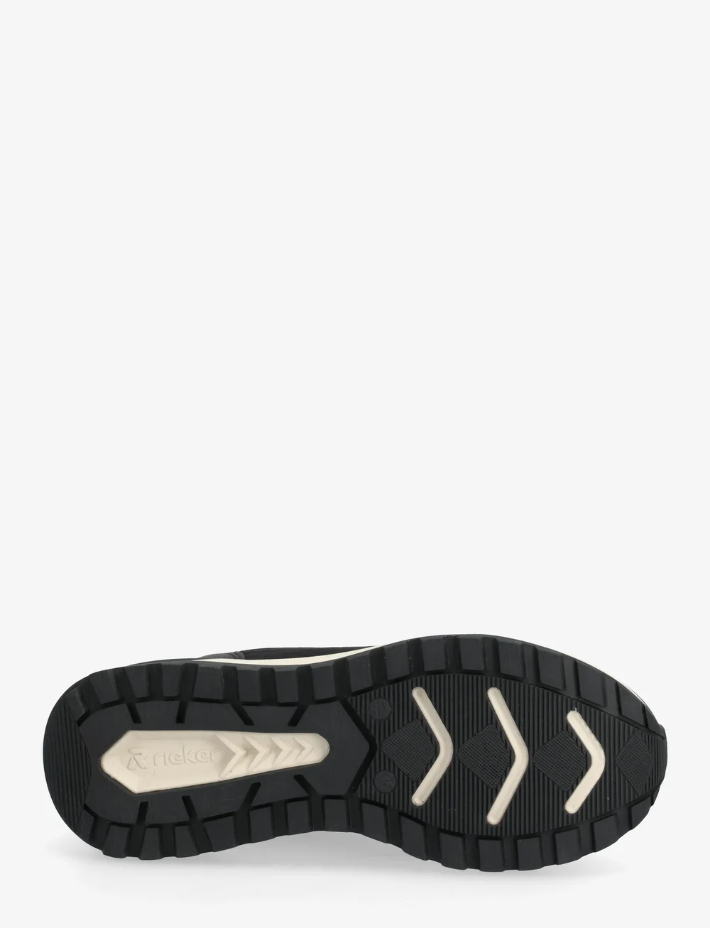 Rieker - W2504 - sneakers med lavt skaft - black - 4