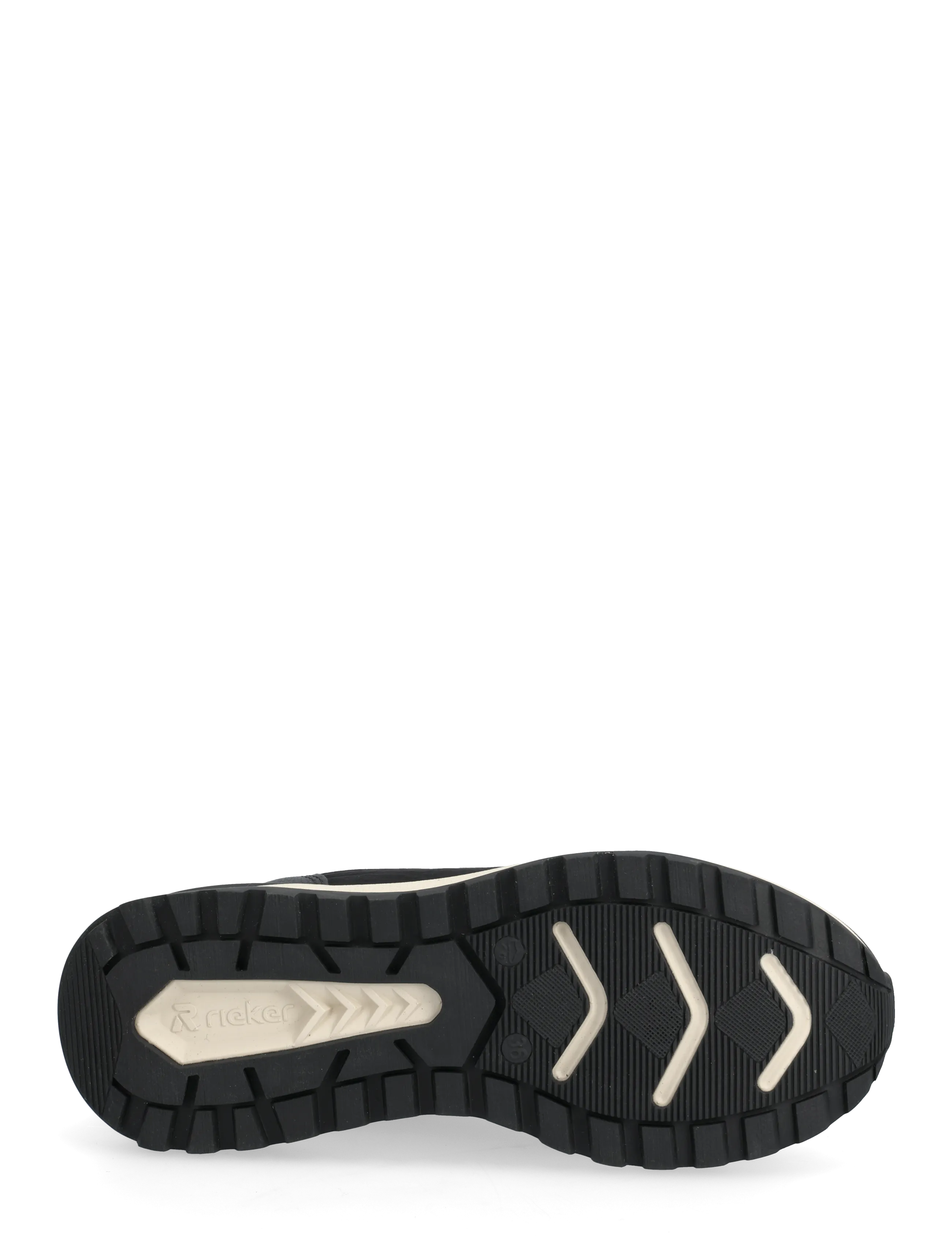 Rieker - W2504 - lave sneakers - black - 4