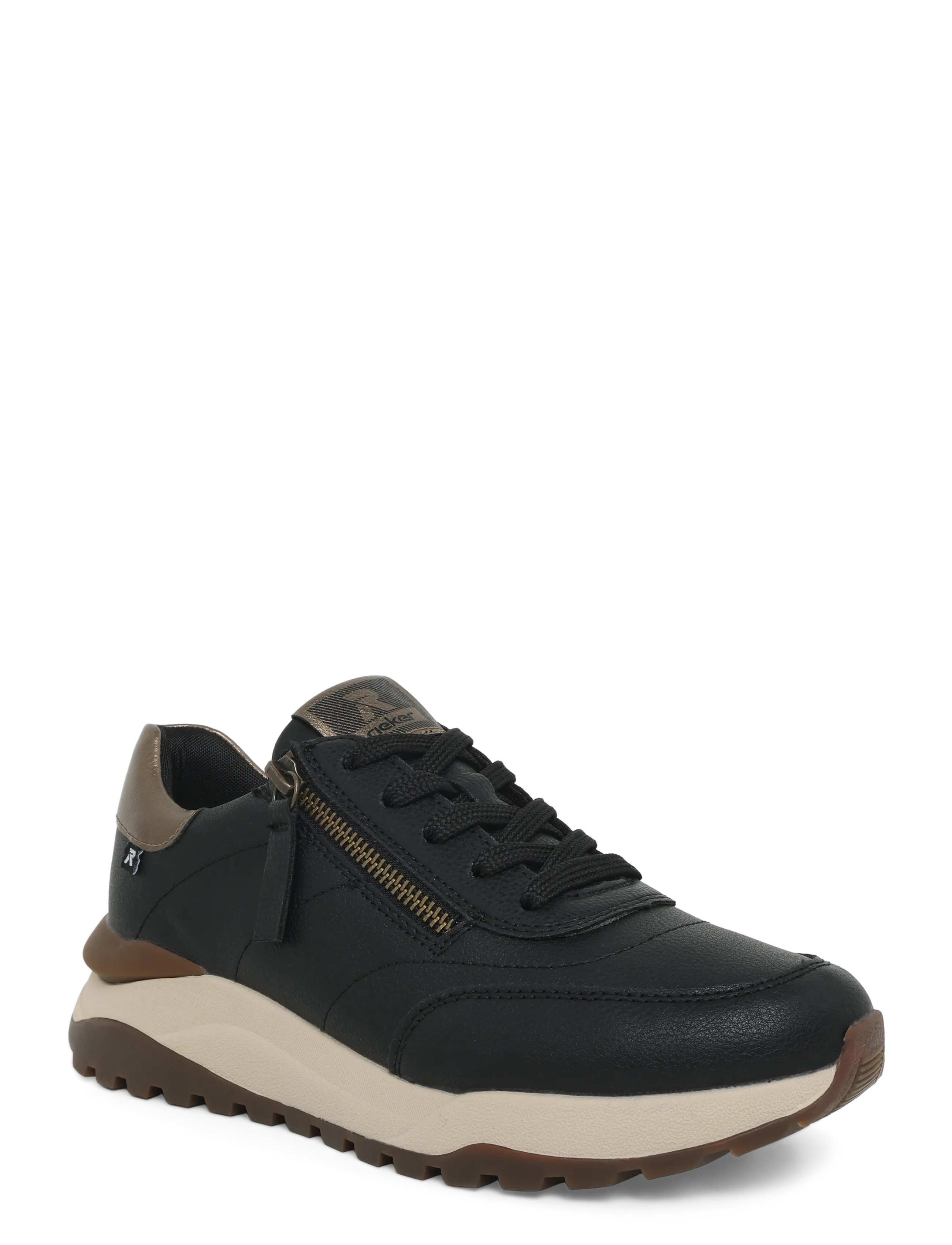 Rieker Rieker Ladies shoes W2505-00 Black - Lave sneakers - BLACK / black