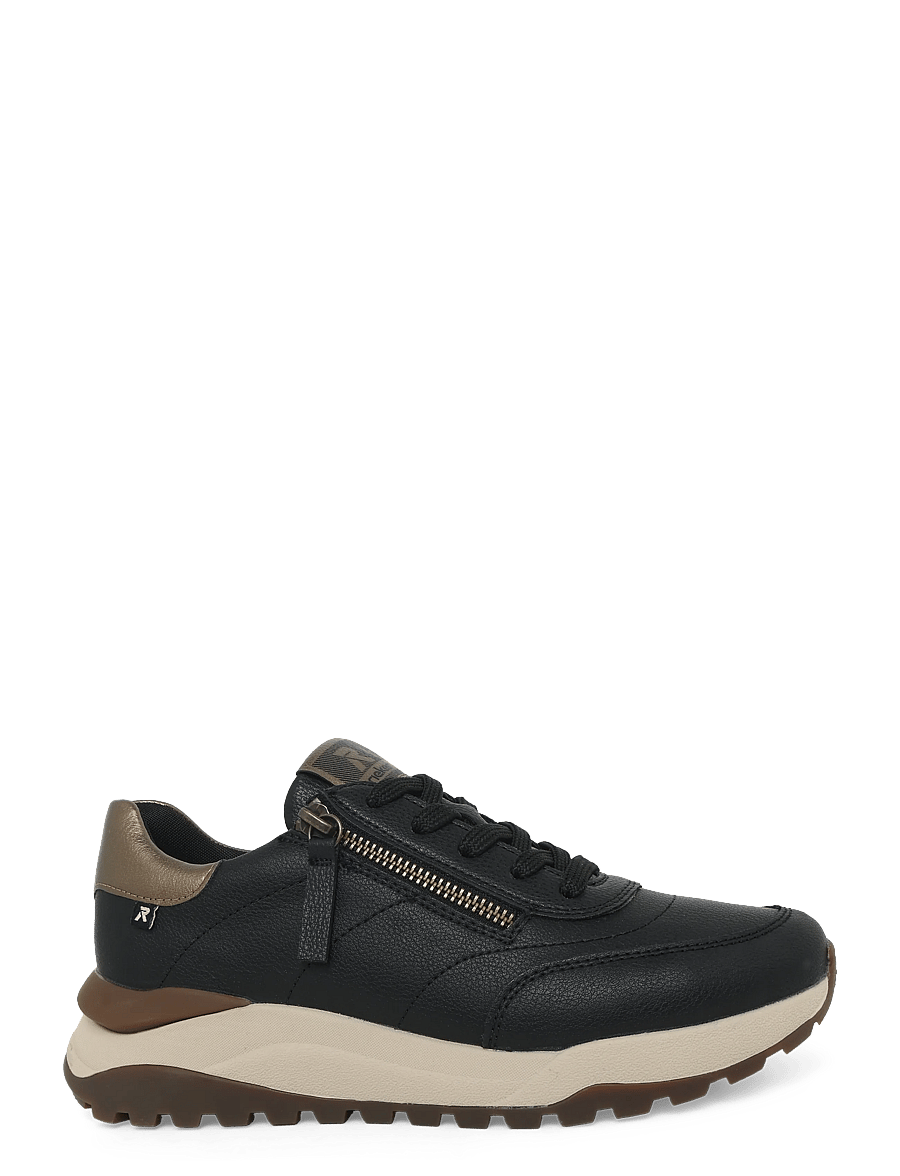 Rieker - Rieker Ladies shoes W2505-00 Black - lave sneakers - black - 2