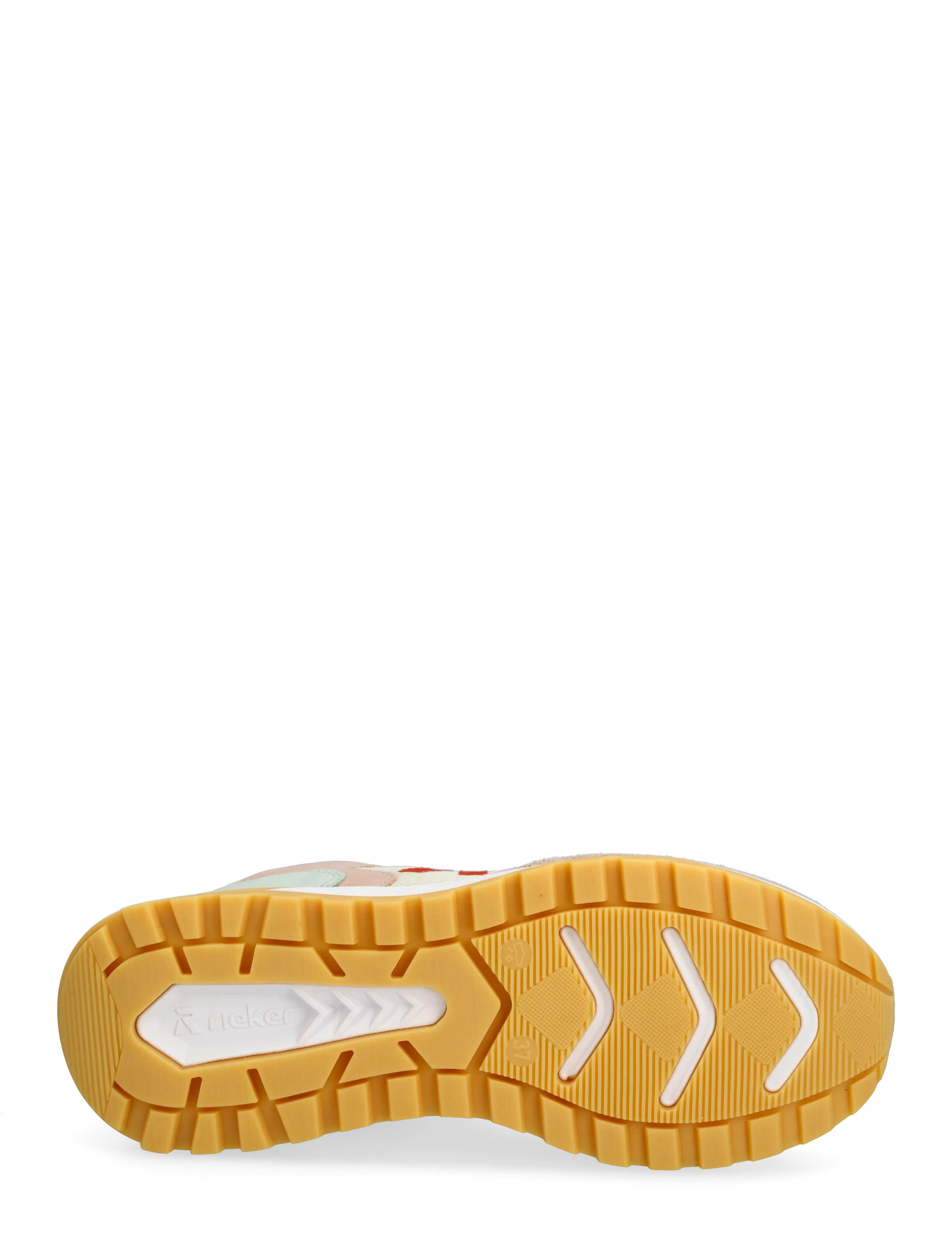 Rieker - W2506-61 - låga sneakers - beige - 4