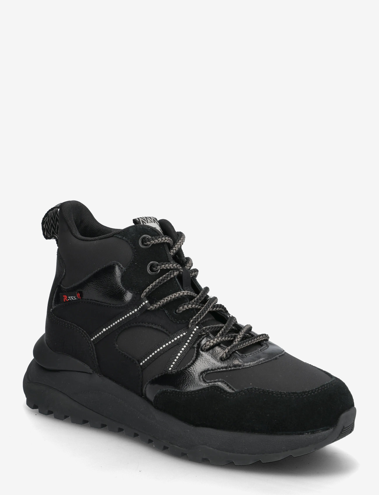 Rieker - W2570 - kõrge säärega tossud - black - 0