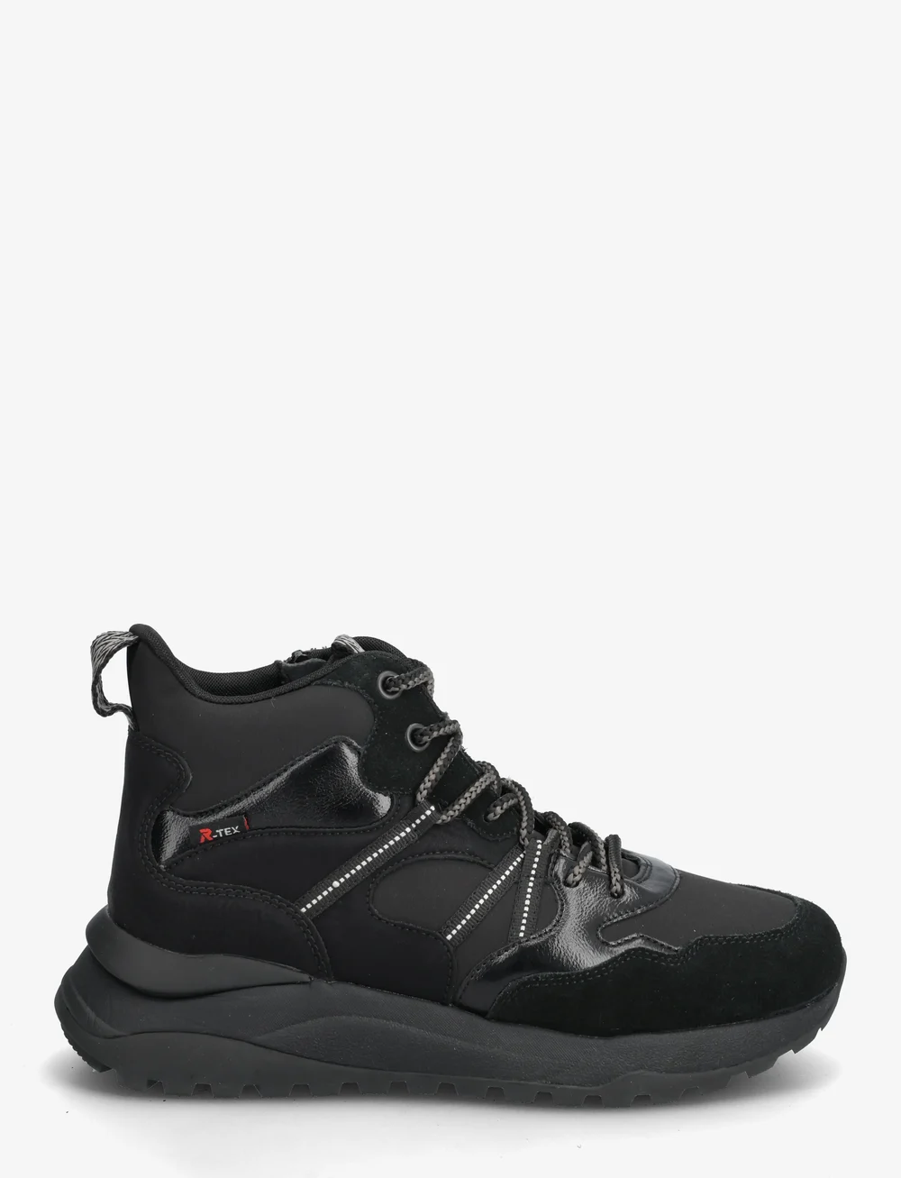 Rieker - W2570 - sneakersy wysokie - black - 1