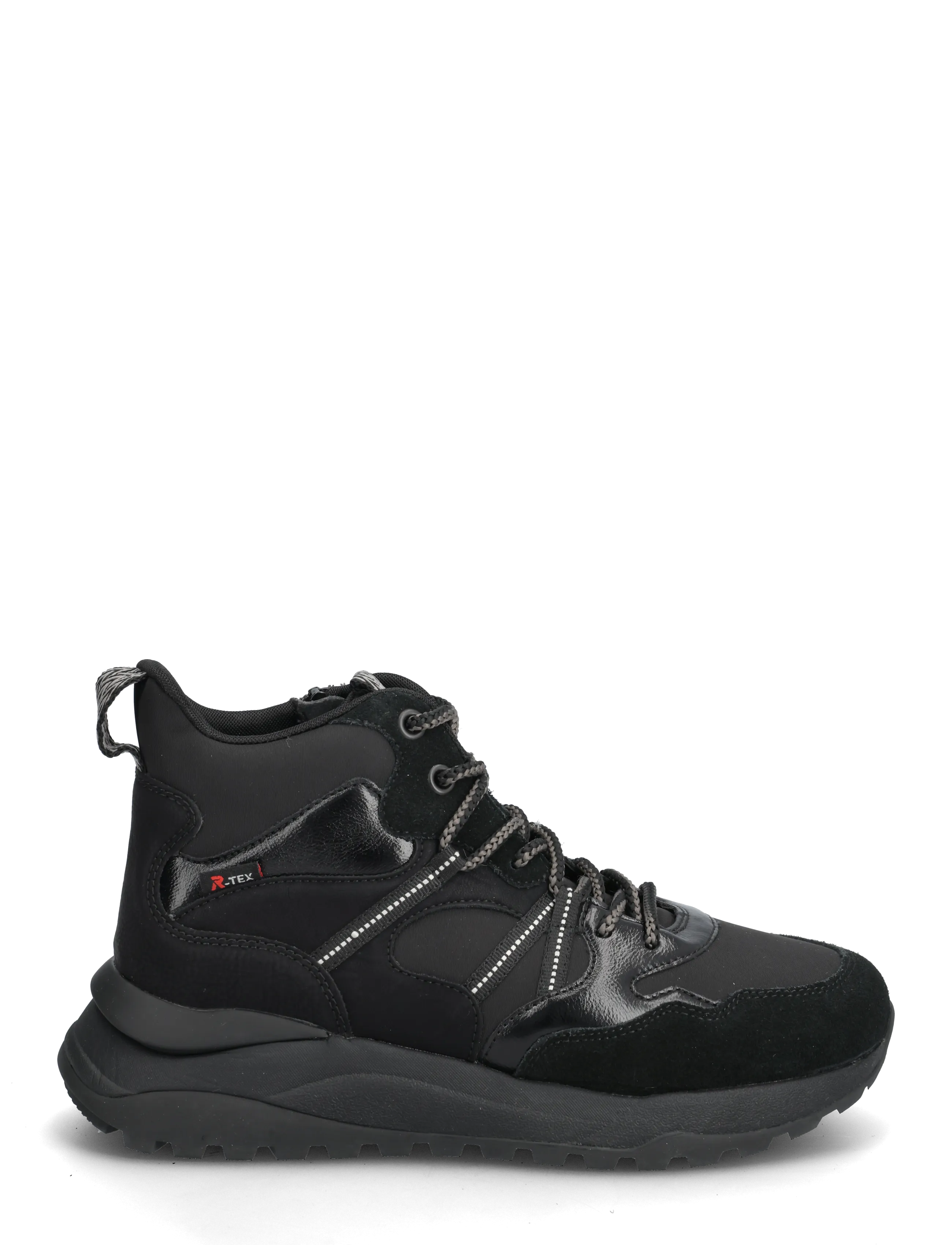 Rieker - W2570 - kõrge säärega tossud - black - 1