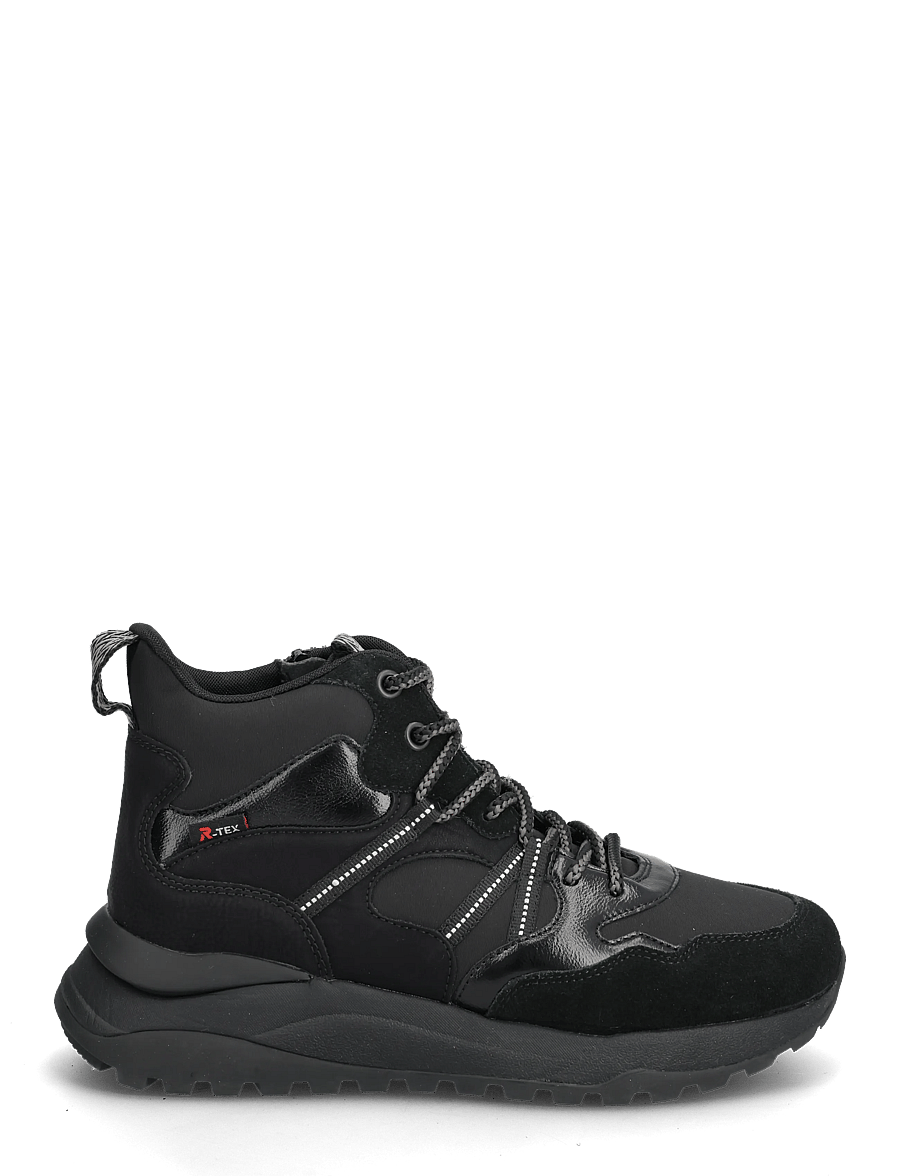 Rieker - W2570 - høje sneakers - black - 1