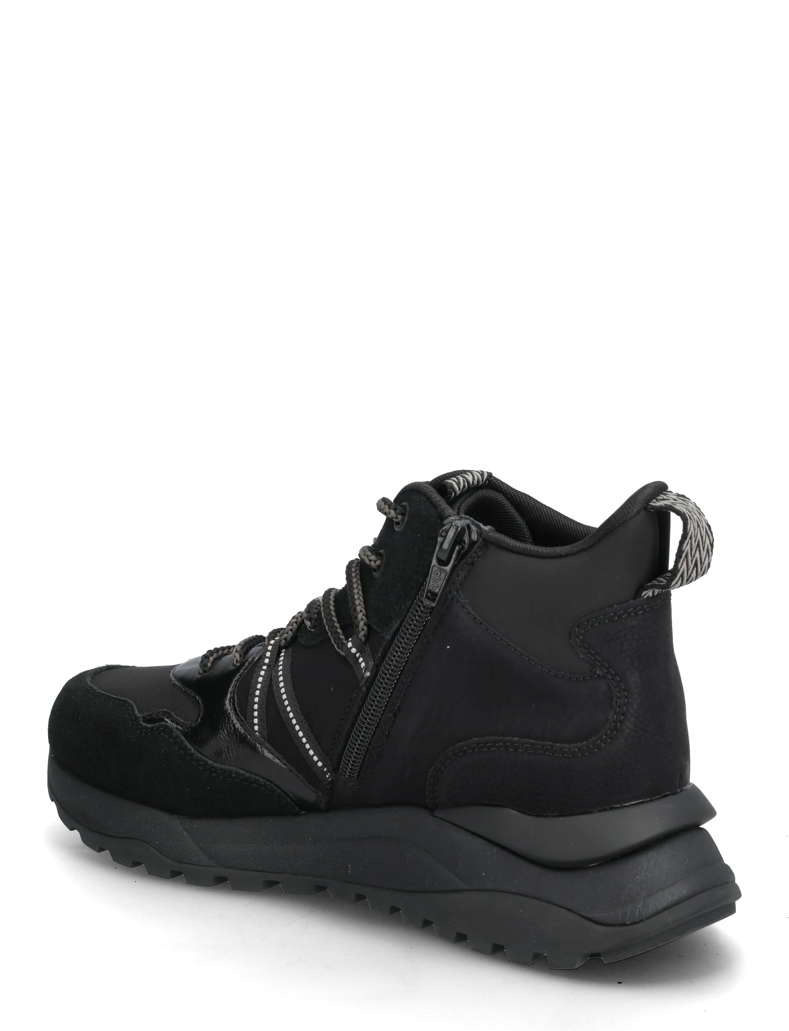Rieker - W2570 - kõrge säärega tossud - black - 2
