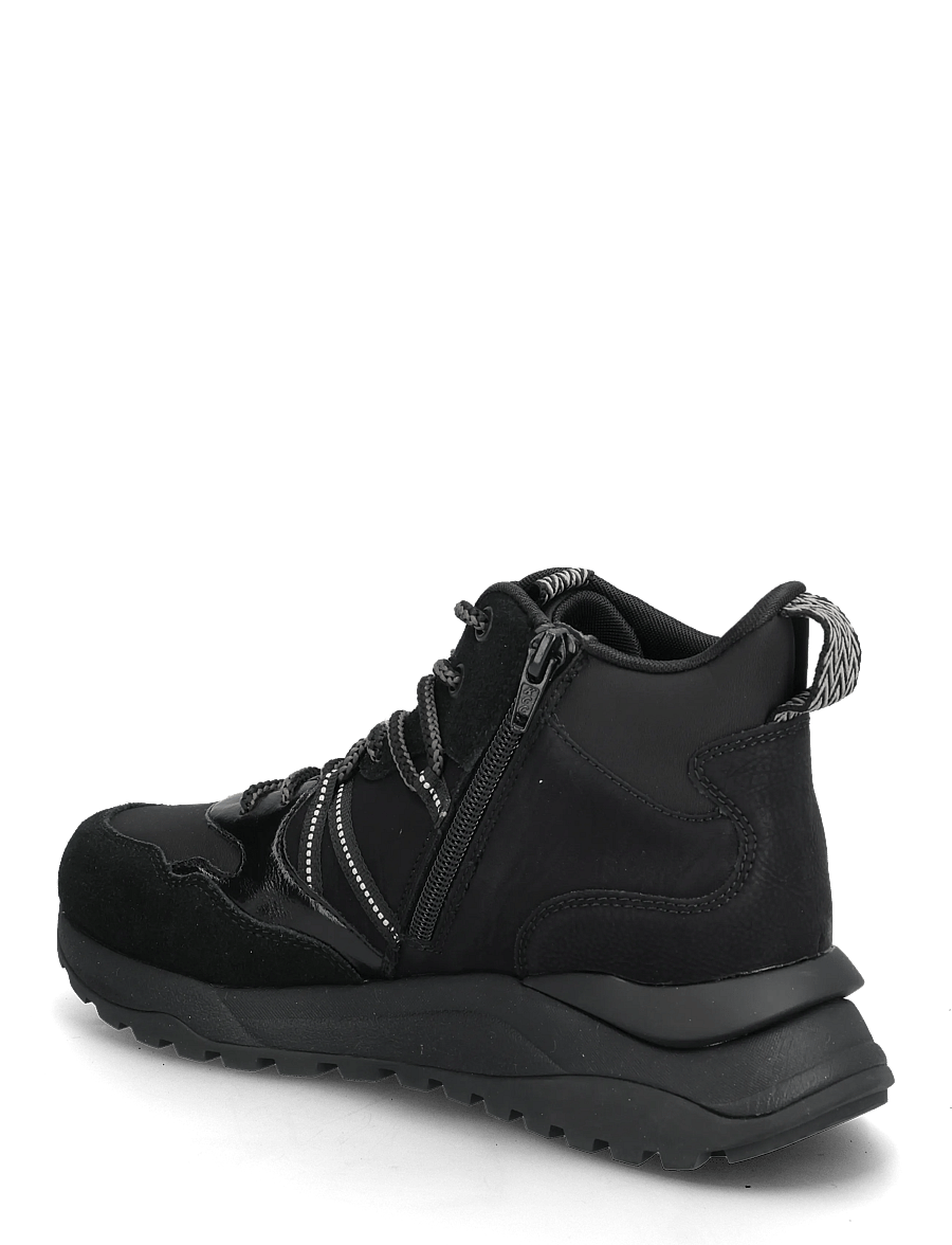 Rieker - W2570 - høje sneakers - black - 2