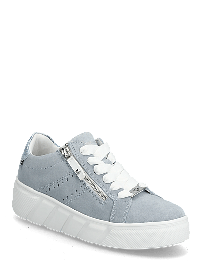 Rieker Ladies Shoes W2605-80 White - Lave Sneakers