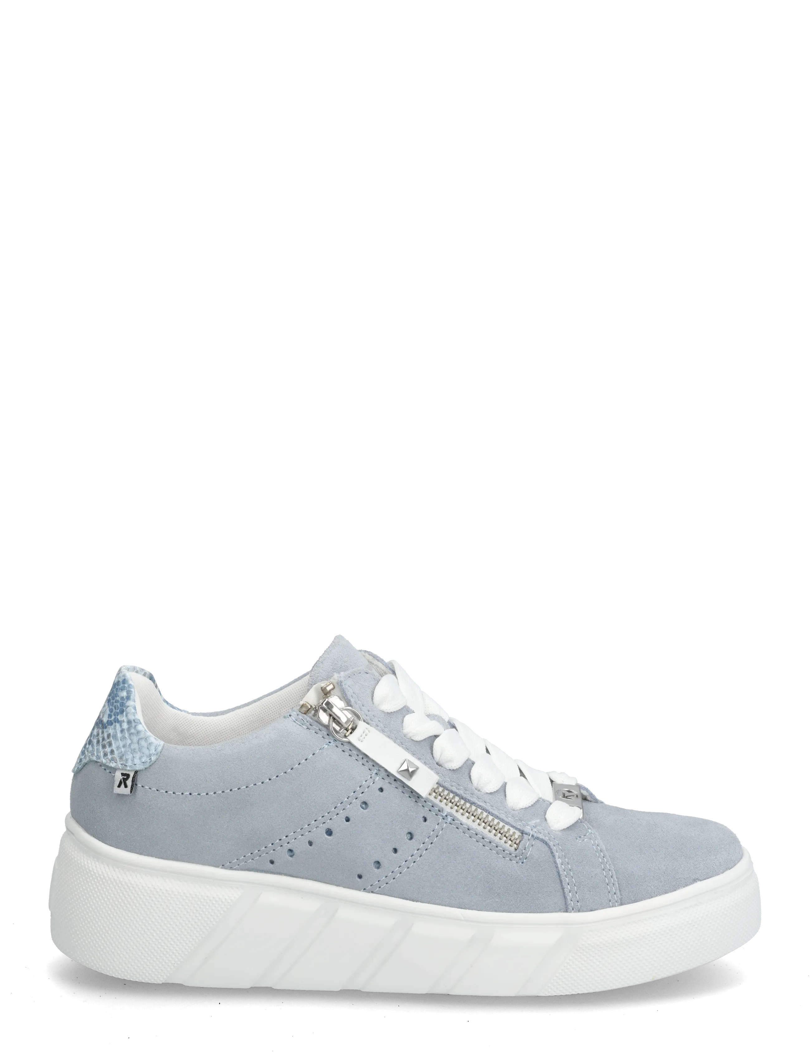 Rieker - Rieker Ladies shoes W2605-80 White - konfirmationstøj - blue - 1