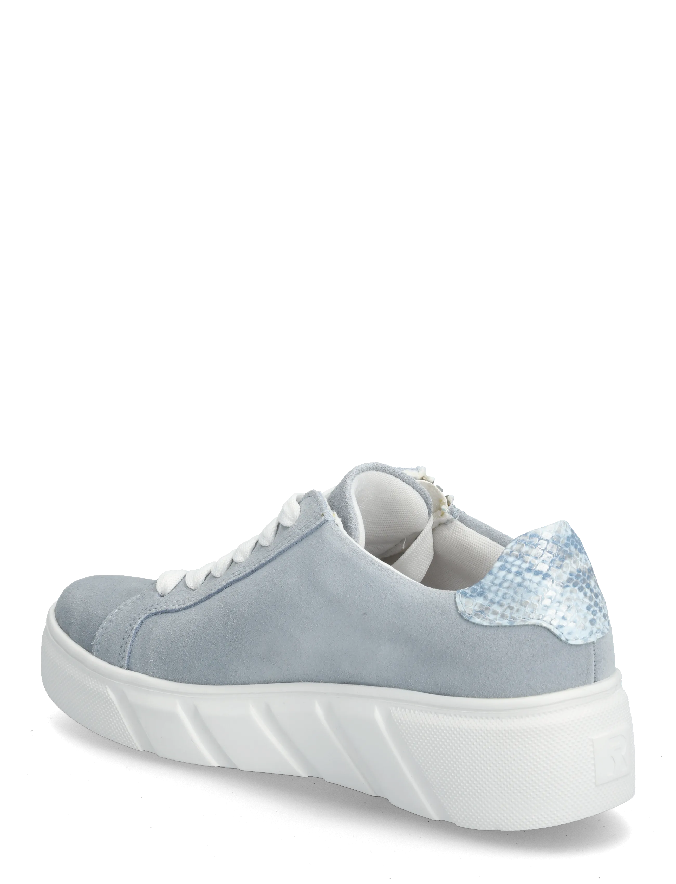 Rieker - Rieker Ladies shoes W2605-80 White - konfirmationstøj - blue - 2
