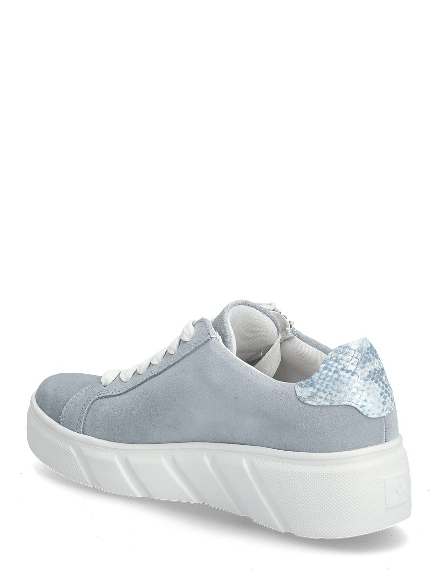 Rieker - Rieker Ladies shoes W2605-80 White - konfirmationstøj - blue - 2