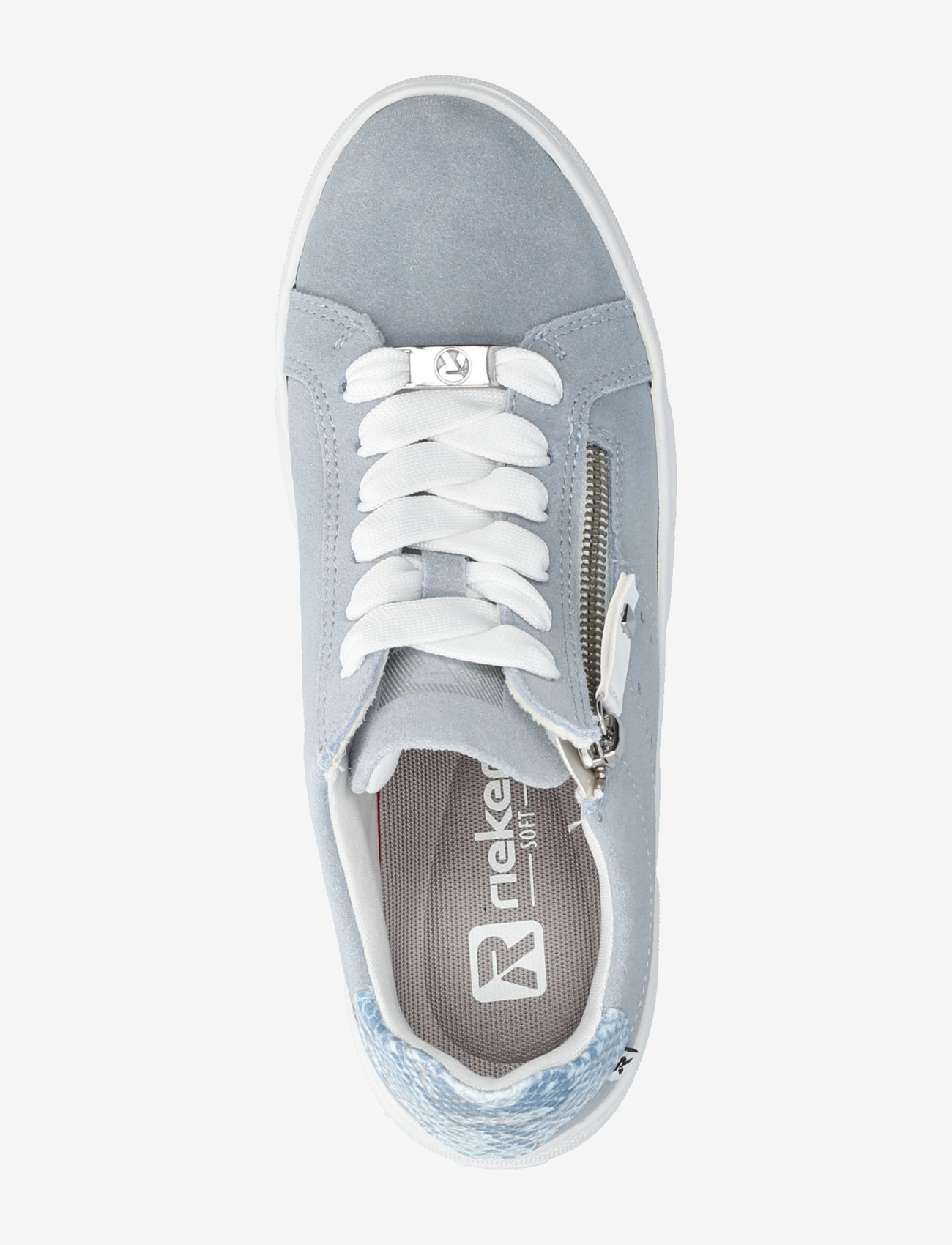 Rieker - Rieker Ladies shoes W2605-80 White - konfirmatsioon - blue - 3