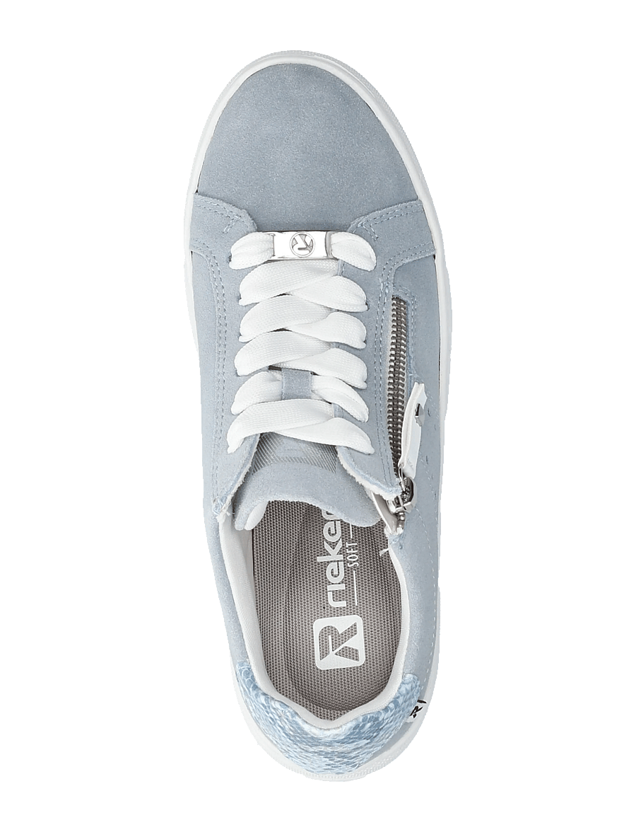 Rieker - Rieker Ladies shoes W2605-80 White - konfirmationstøj - blue - 3