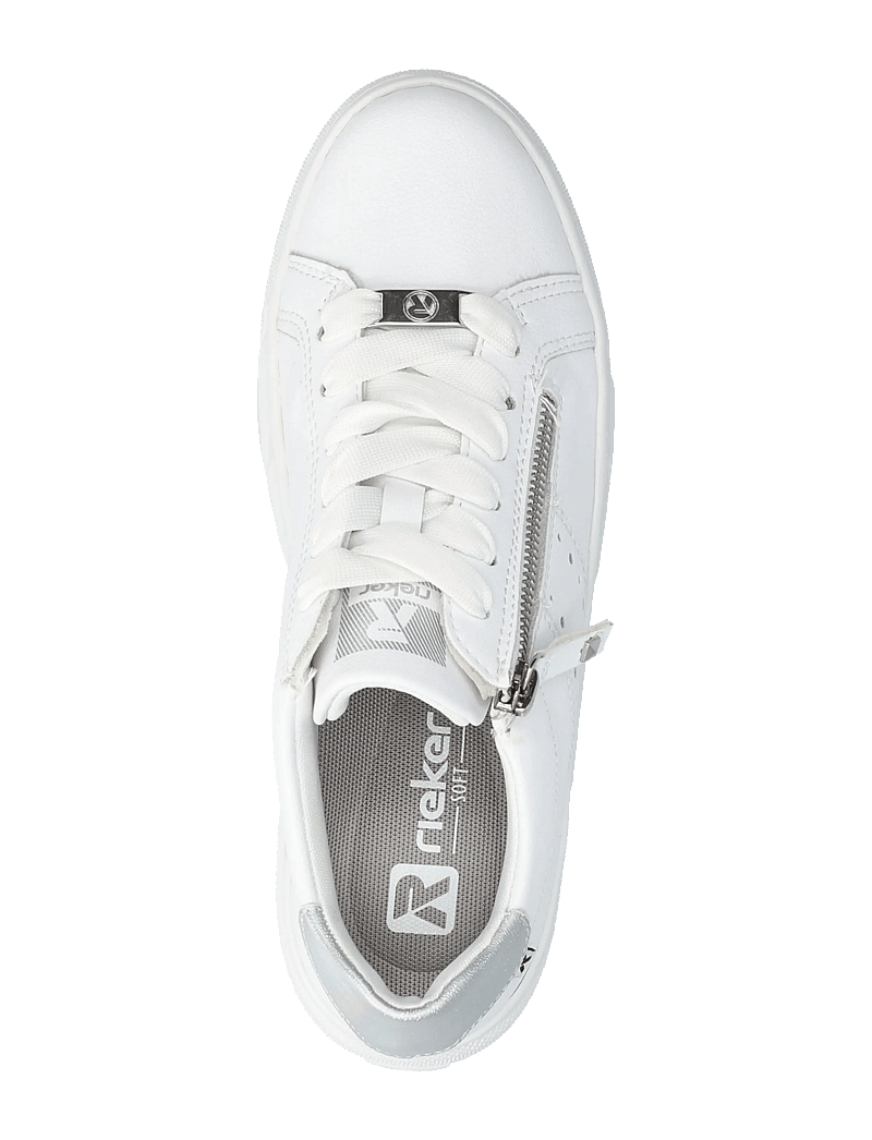 Rieker - Rieker Ladies shoes W2605-80 White - konfirmation - white - 3