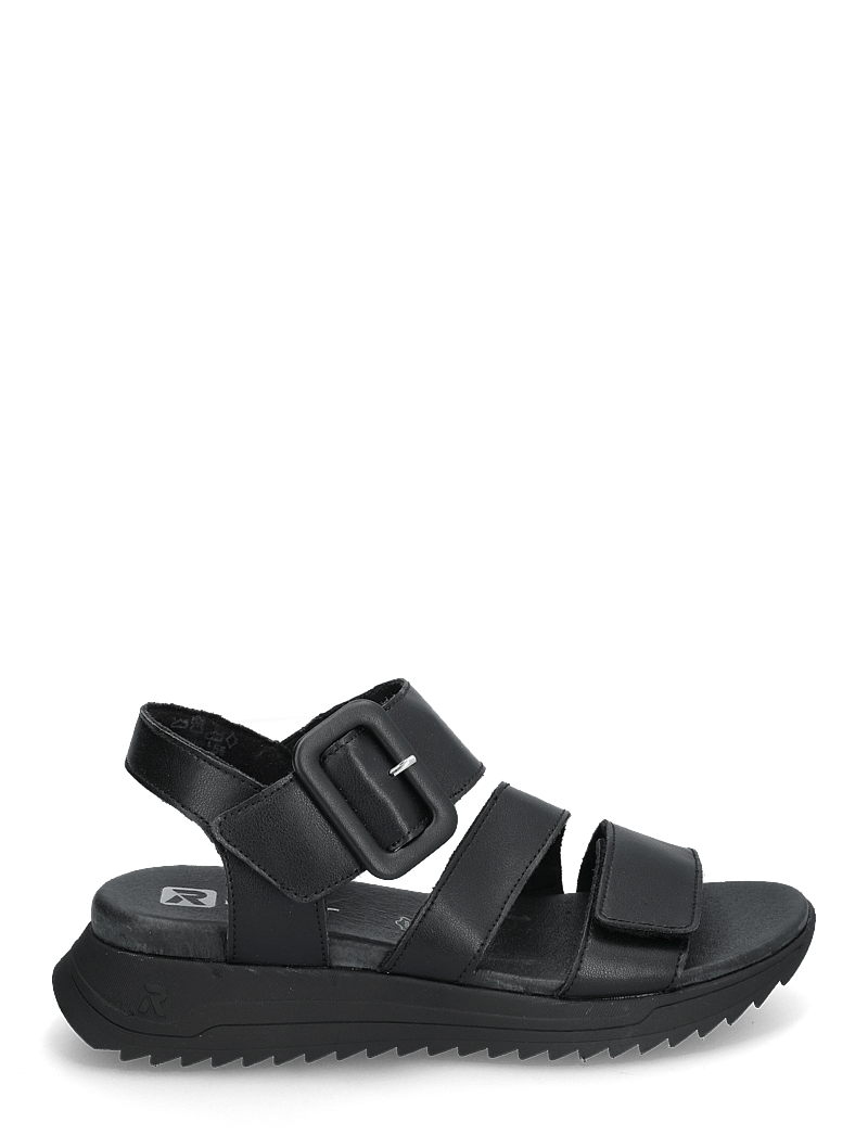 Rieker - W2950-00 - flache sandalen - black - 1