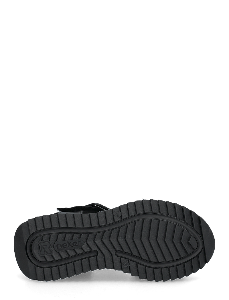 Rieker - W2950-00 - flache sandalen - black - 4