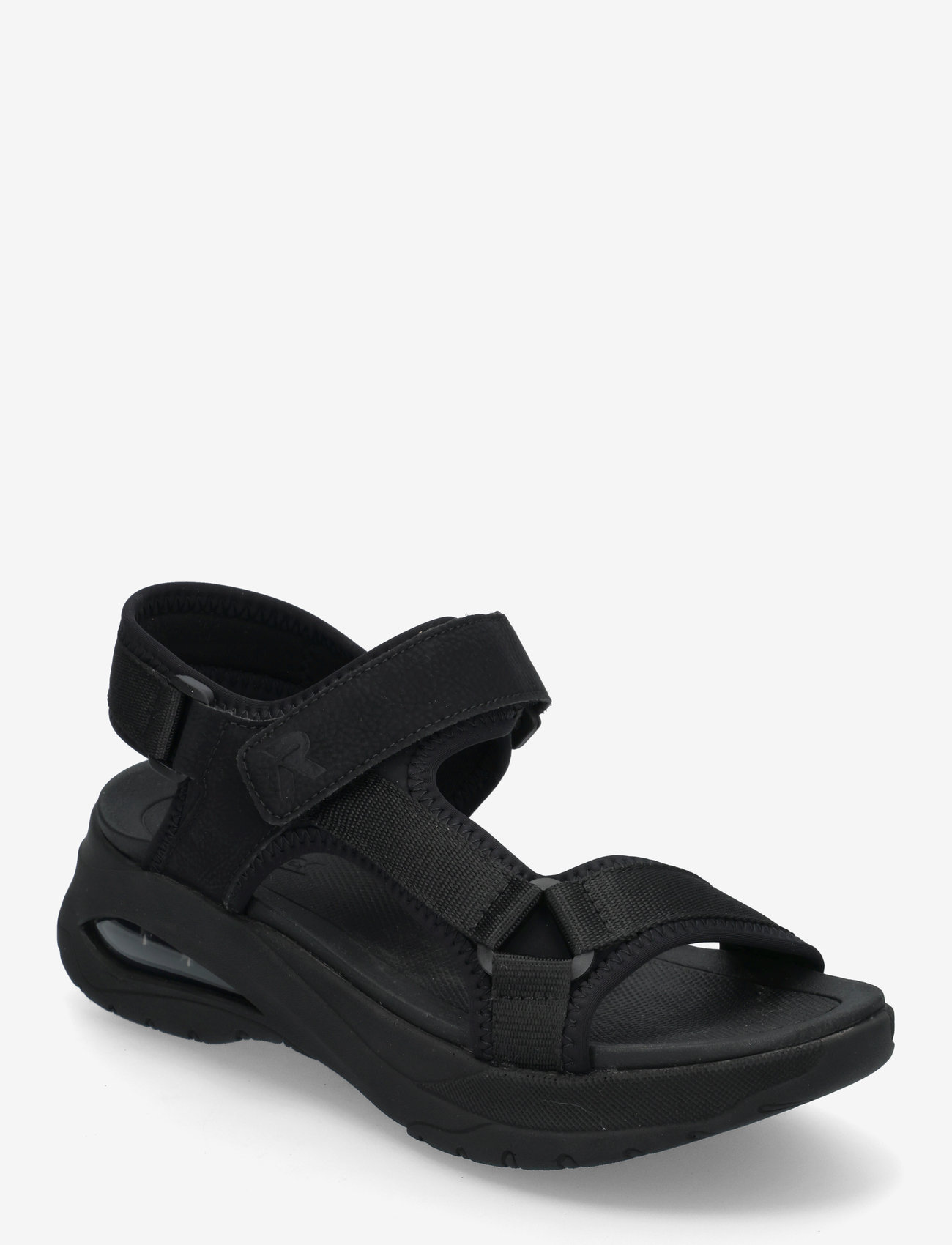 Rieker - W3151-00 - flat sandals - black - 0