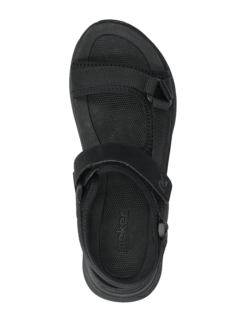 Rieker - W3151-00 - flache sandalen - black - 3
