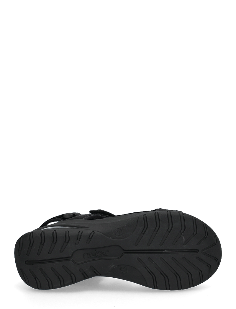 Rieker - W3151-00 - flache sandalen - black - 4