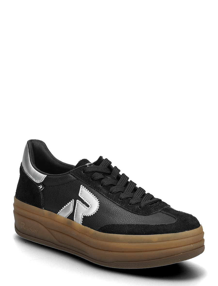 Rieker - W3700 - madala säärega tossud - black - 0